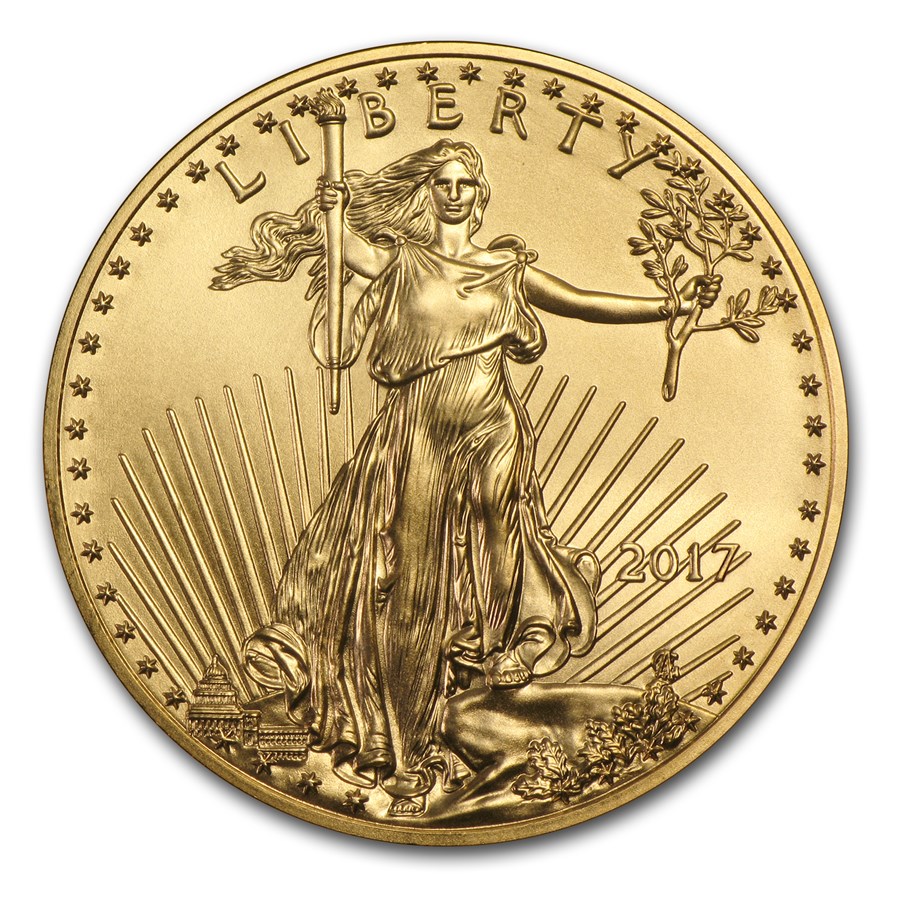 2017 1/2 oz American Gold Eagle BU