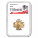 2017 1/4 oz American Gold Eagle MS-70 NGC