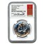 2017 1 oz Palladium Eagle MS-70 PL NGC (Bressett, Early Releases)