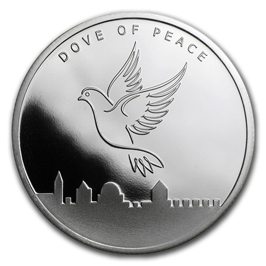 Buy 2017 1 oz Silver Round - Holy Land Mint (Dove of Peace) | APMEX