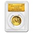 2017 2-Pc 1 oz Gold & Silver High Relief Rooster Set PR-70 PCGS