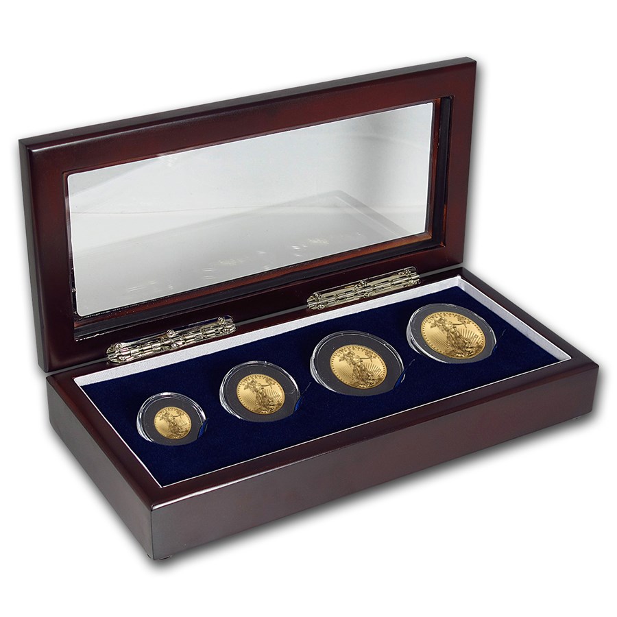 Buy 2017 4-Coin American Gold Eagle BU Set | APMEX