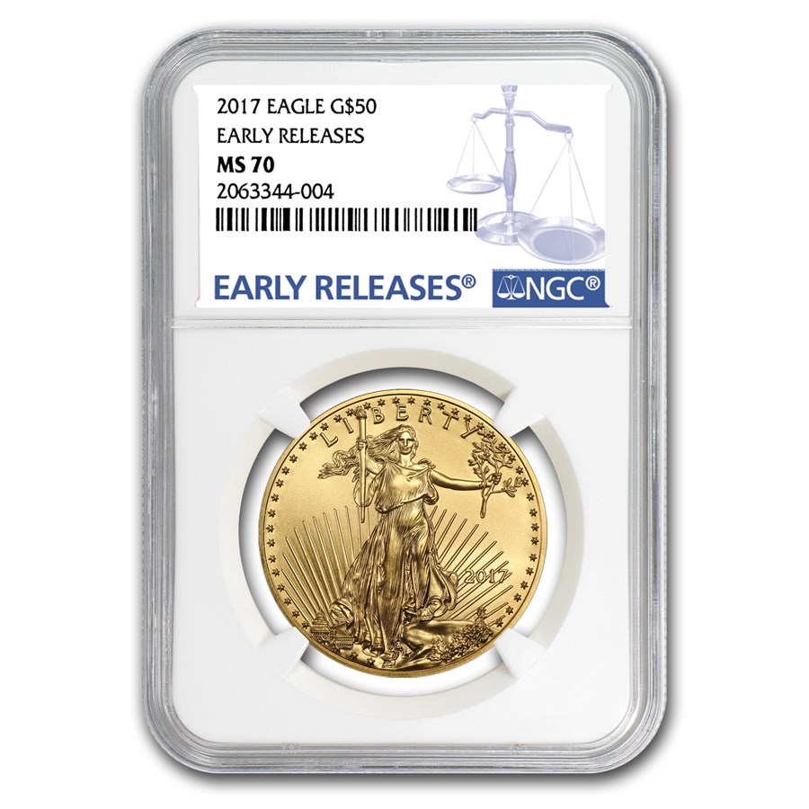 Buy 2017 4-Coin American Gold Eagle Set MS-70 NGC (Early Releases) | APMEX