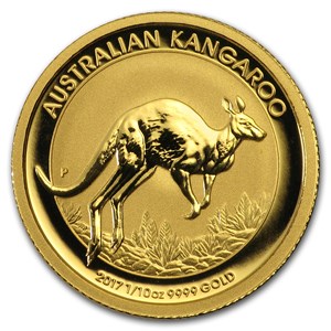 Buy 2017 Australia 1/10 oz Gold Kangaroo BU | APMEX