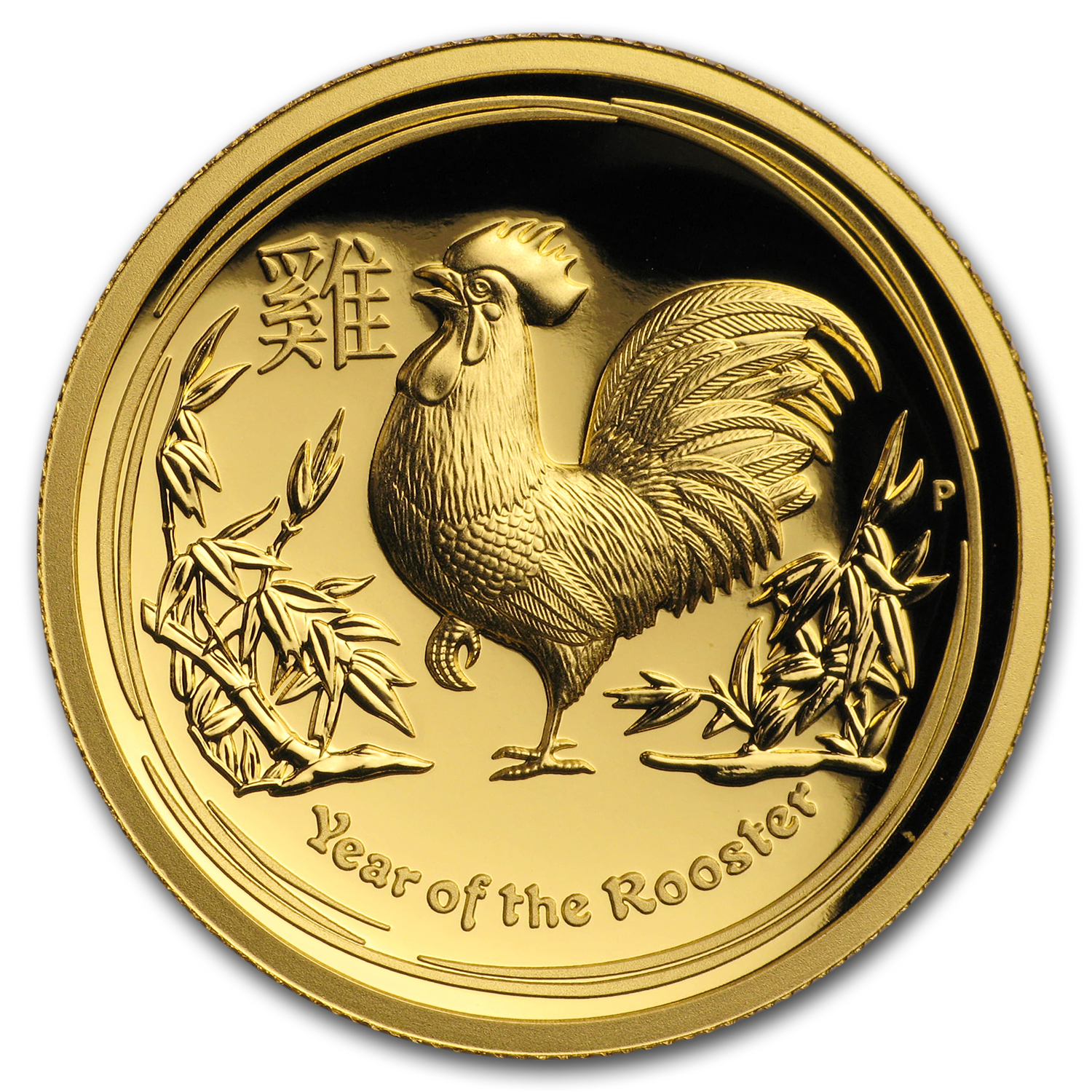 Buy 2017 Australia 1 oz Gold Lunar Rooster Proof (HR, Box & COA