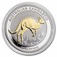 2017 Australia 1 oz PF Silver Kangaroo Guilded with COA (No Box)