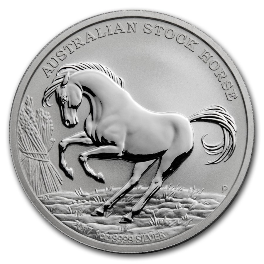 Buy 2017 Australia 1 oz Silver Stock Horse BU (No COA) | APMEX