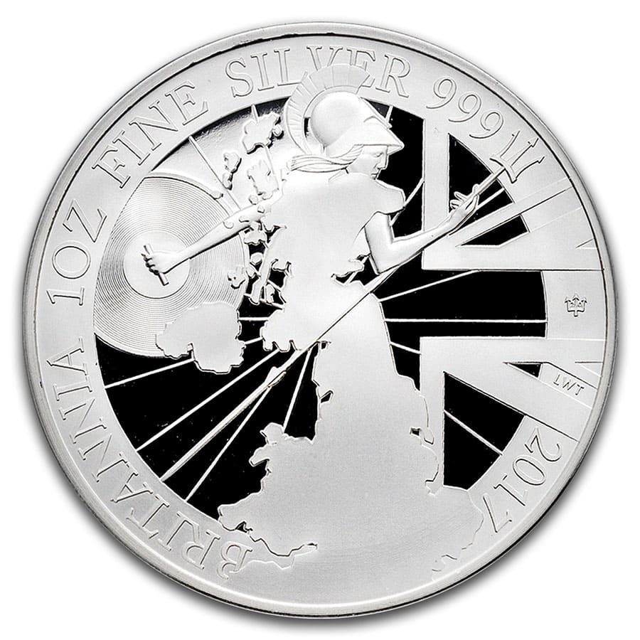 Buy 2017 Great Britain 1 Oz Proof Silver Britannia | APMEX