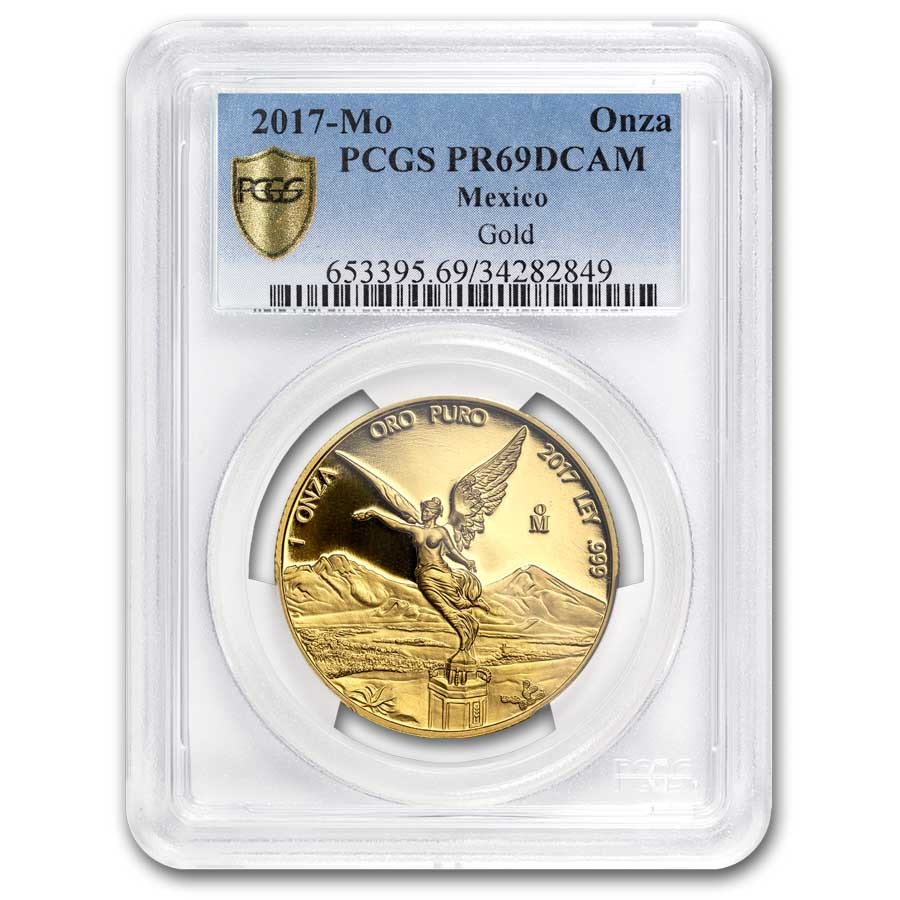 2017 Mexico 1 oz Proof Gold Libertad PR-69 PCGS