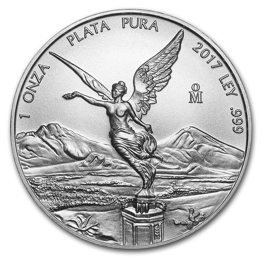 2017 Mexico 1 oz Silver Libertad BU