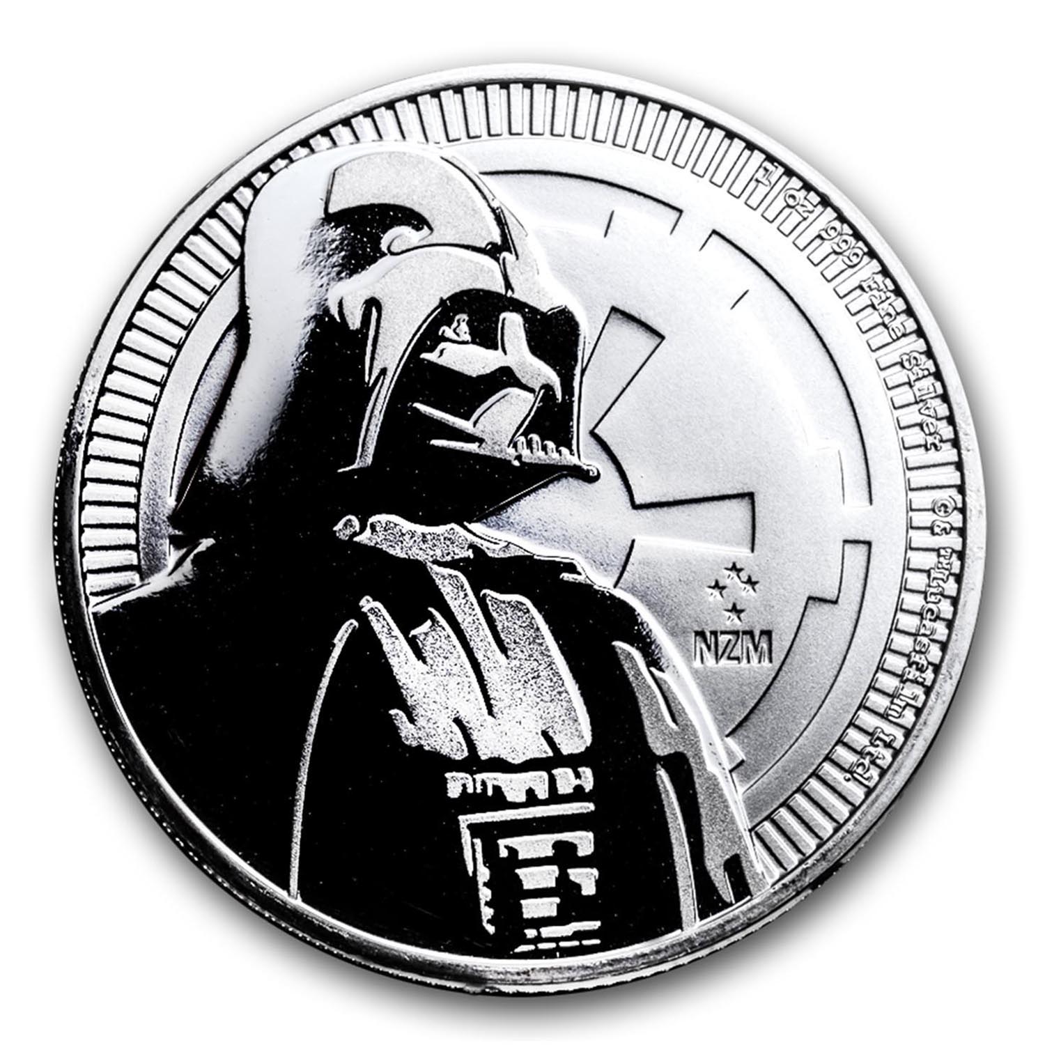 Buy 2017 Niue 1 oz Silver $2 Star Wars Darth Vader BU | APMEX