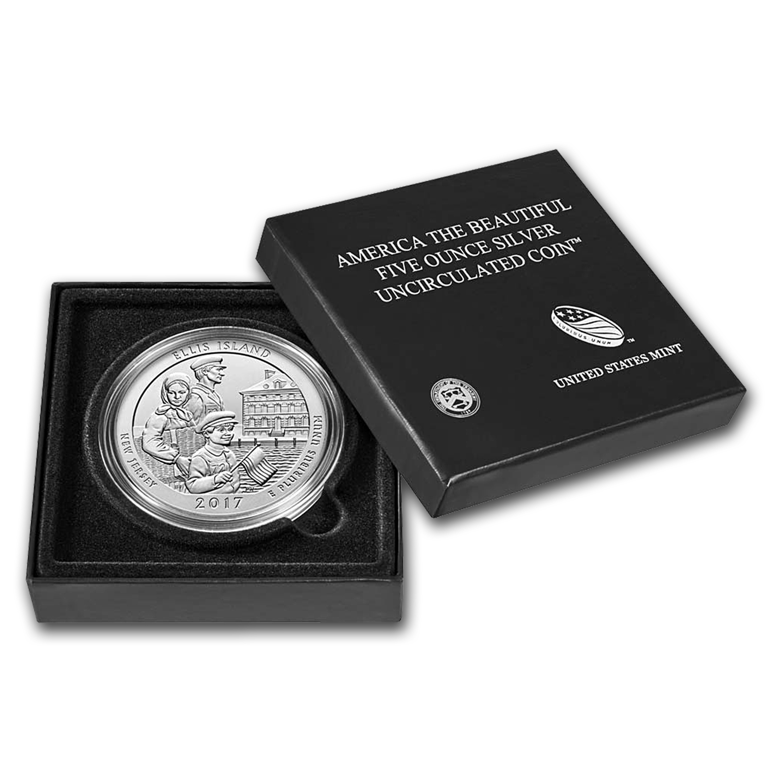 America the Beautiful (ATB) 5 oz Silver Quarter Coins | APMEX