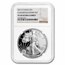 2017-S Proof American Silver Eagle PF-69 NGC