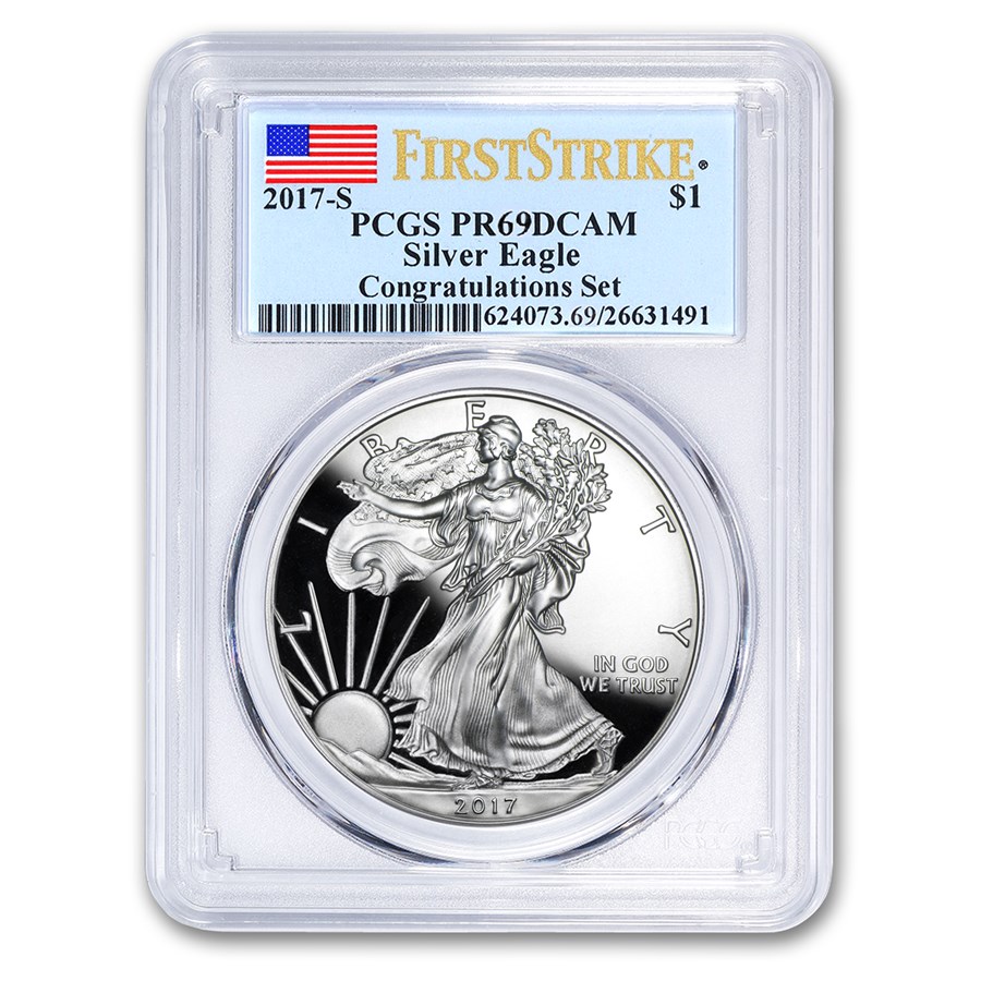 2017-S Proof American Silver Eagle PR-69 PCGS (FirstStrike®)