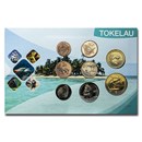 2017 Tokelau 8-Coin Set 1 Cent - 2 Dollars BU (Individual pkg)