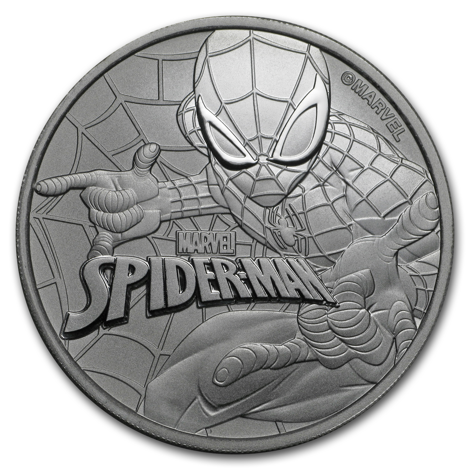 Buy 2017 1 Oz SPIDERMAN™ Silver Coin: Marvel Series | APMEX