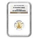 2017-W 1/10 oz Proof American Gold Eagle PF-70 NGC