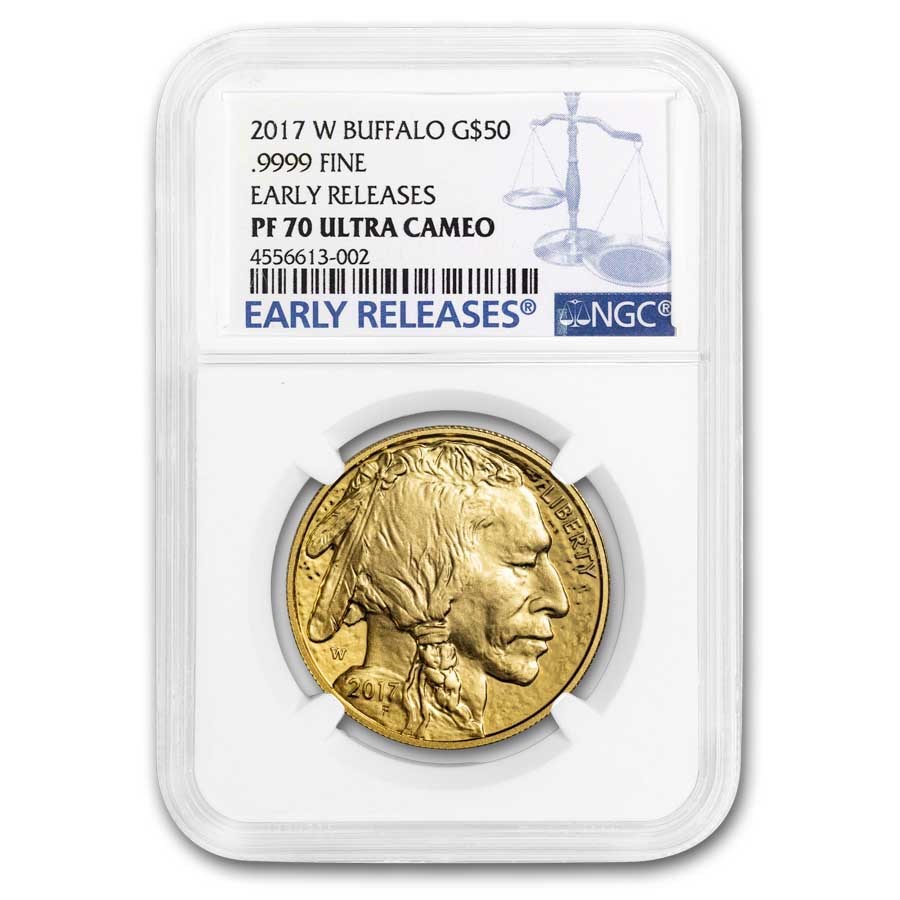 2017-W 1 oz Proof Gold Buffalo PF-70 NGC (ER)