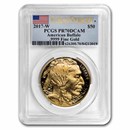 2017-W 1 oz Proof Gold Buffalo PR-70 PCGS (FirstStrike®)