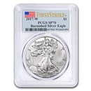 2017-W Burnished American Silver Eagle SP-70 PCGS (FirstStrike®)