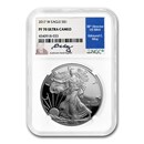 2017-W Proof American Silver Eagle PF-70 NGC (Moy)