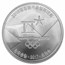 2018 1/2 oz Silver PyeongChang Winter Olympic Ski Jump Proof