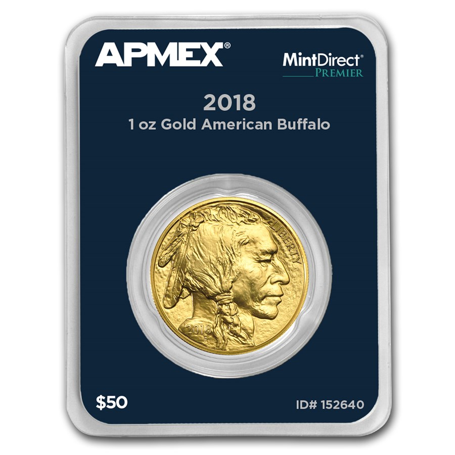 2018 1 oz Gold Buffalo (MintDirect® Premier Single)