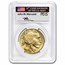 2018 1 oz Gold Buffalo MS-70 PCGS (FDI, Mercanti)