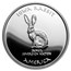 2018 1 oz Silver State Dollars Iowa Rabbit Proof