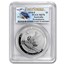 2018 AUS 1 oz Ag Kookaburra Dog Privy MS-70 PCGS (FS, Kook Label)