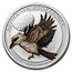 2018 AUS 1 oz Silver Colorized Kookaburra (WMF, No Box)