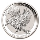 2018 Australia 1 kilo Silver Kookaburra BU