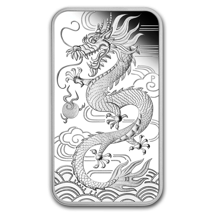 2018 Australia 1 oz Silver Dragon Proof