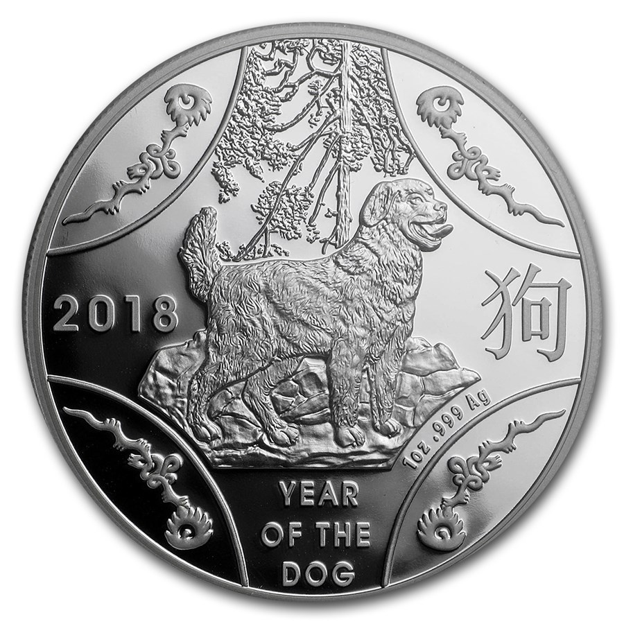 Buy 2018 Australia 1 oz Silver Year of the Dog Proof | APMEX