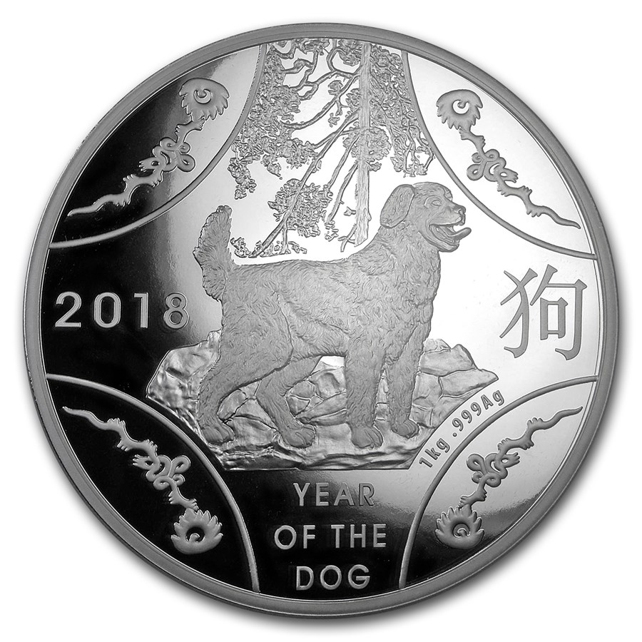 Buy 2018 Australia Kilo Silver Year of the Dog Proof | APMEX