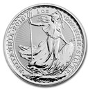 2018 Great Britain 1 oz Silver Britannia BU