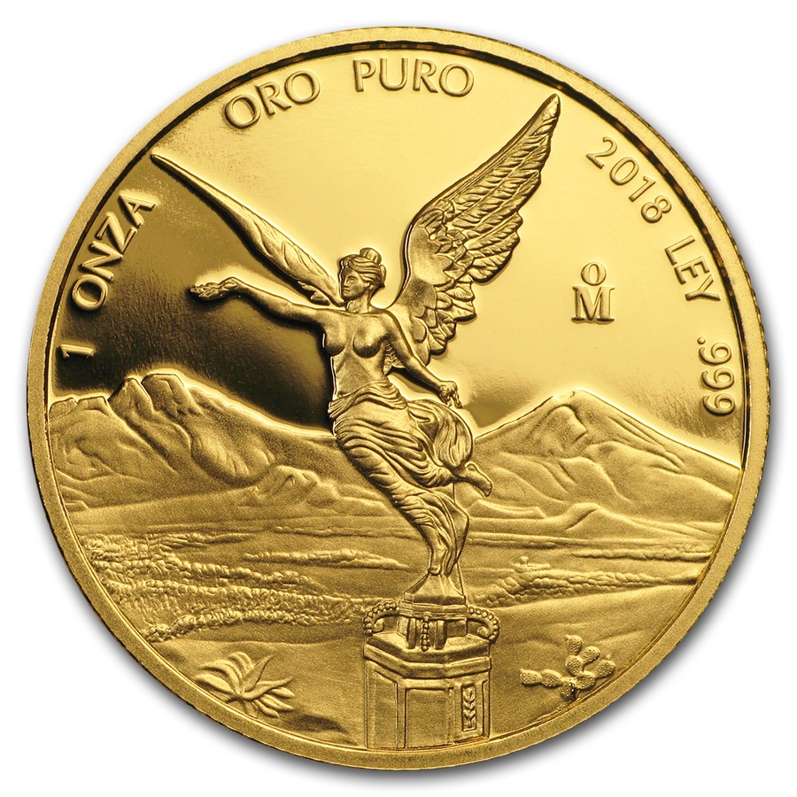 2018 Mexico 1 oz Proof Gold Libertad