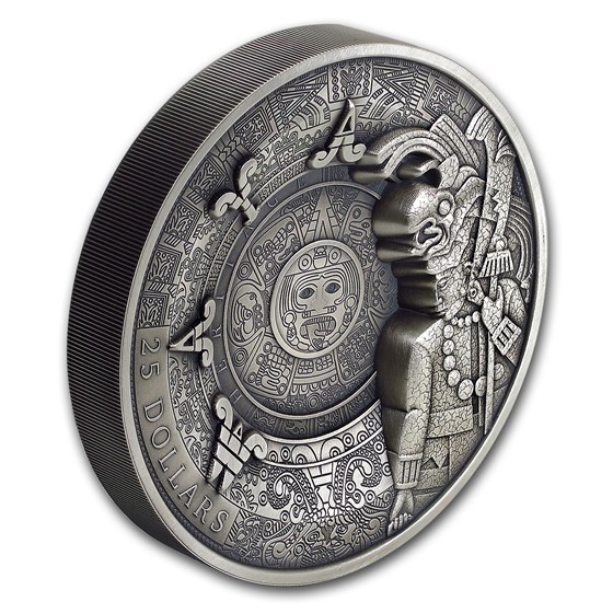 Buy 2018 Samoa 1 kilo Silver Maya Heritages Multiple Layer Coin | APMEX