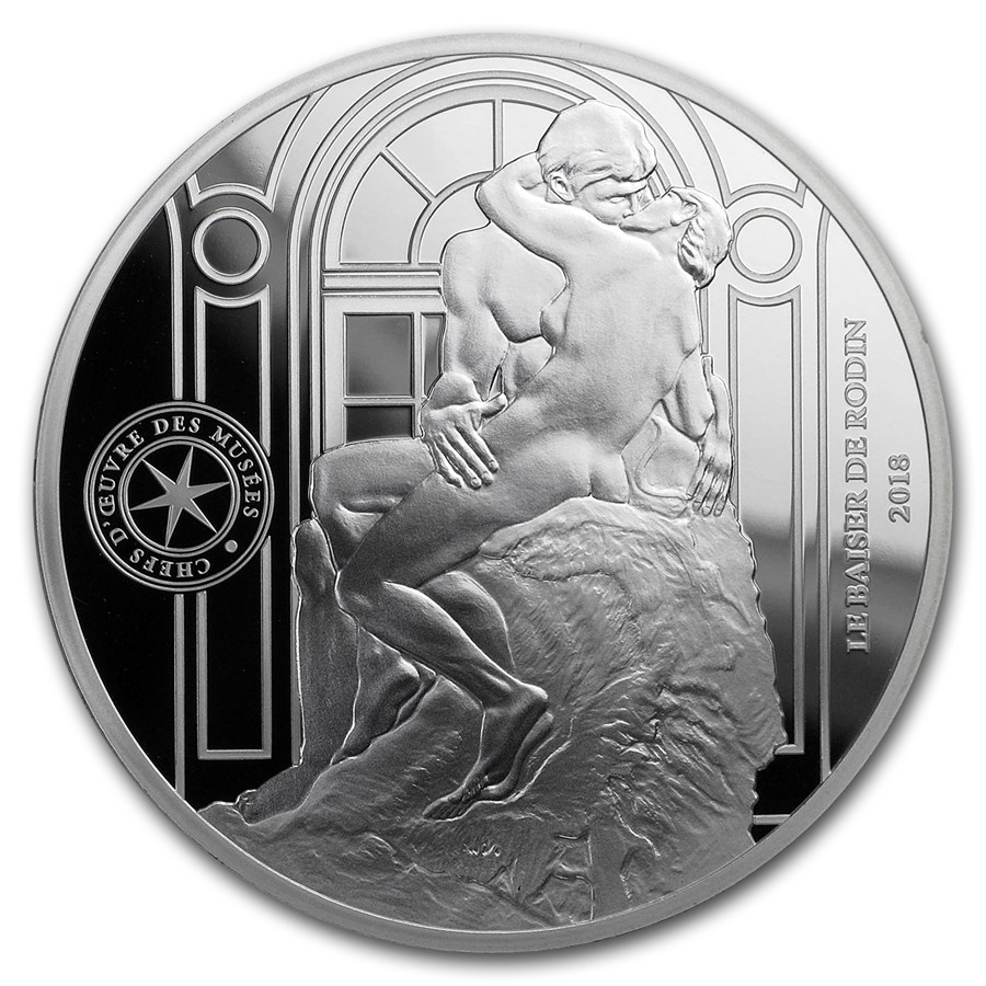 Buy 2018 Silver €10 Masterpieces of Museums Proof (Le Baiser) | APMEX