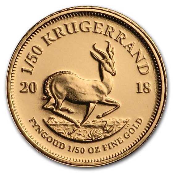 Buy 2018 South Africa 1/50 oz Proof Gold Krugerrand | APMEX