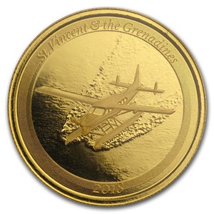 Buy 2018 St. Vincent & The Grenadines 1 Oz Gold Seaplane Bu 