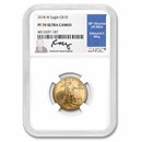 2018-W 1/4 oz Proof American Gold Eagle PF-70 NGC (Moy)