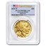 2018-W 1 oz Proof Gold Buffalo PR-70 PCGS (FS, Flag Label)