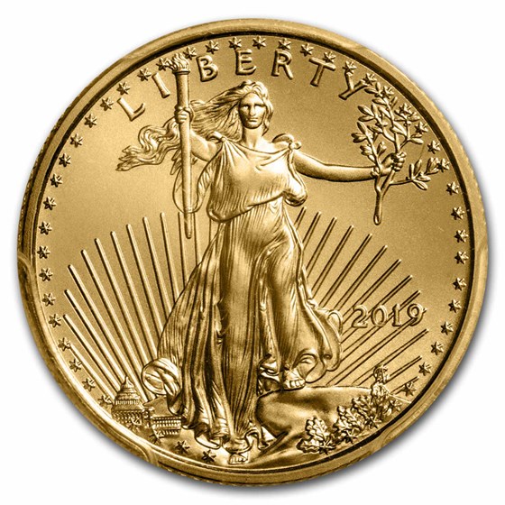 Buy 2019 1/4 oz Gold Eagle MS-70 PCGS (FS®, American Flag Holder) | APMEX