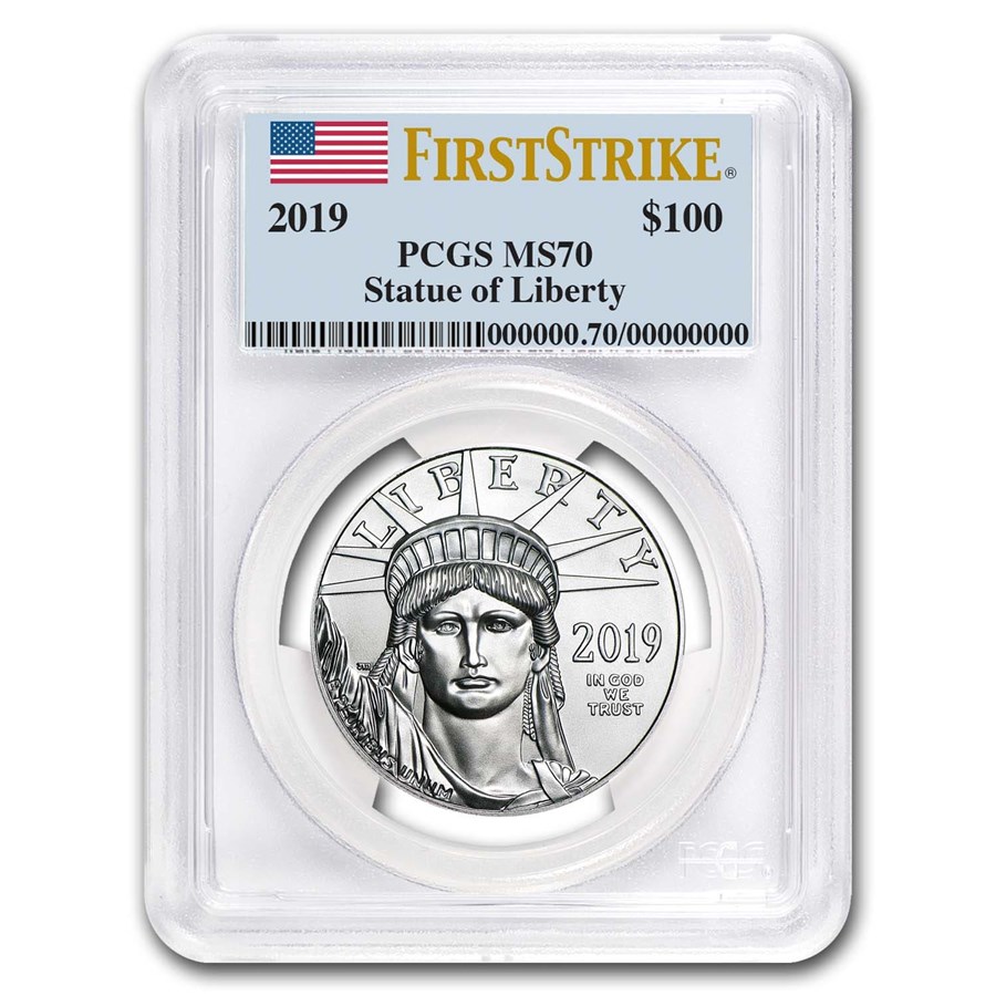 2019 1 oz American Platinum Eagle MS-70 PCGS (FirstStrike®)