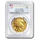 2019 1 oz Gold Buffalo MS-70 PCGS (First Day of Issue)