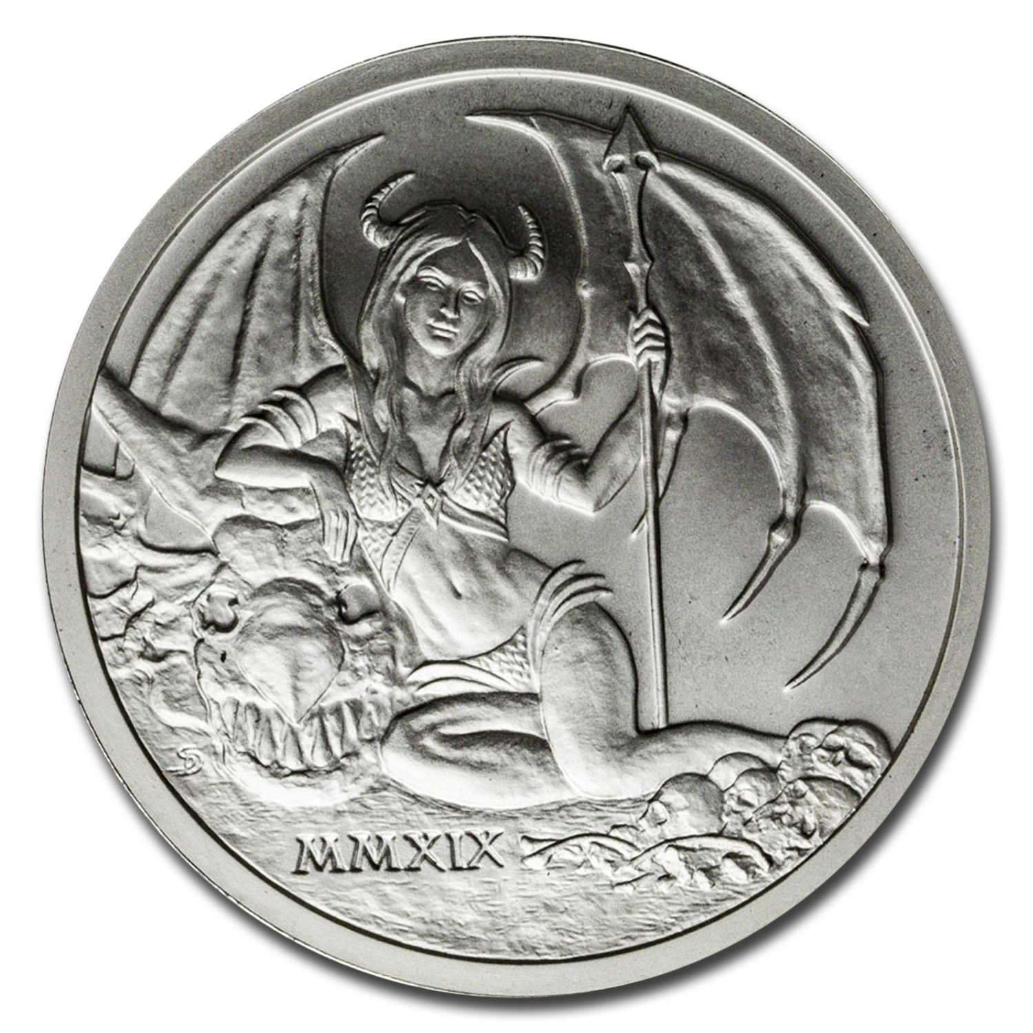 金貨 銀貨 アンティークコイン 2019 Temptation Of The Succubus 2 oz