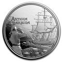 2019 Antigua & Barbuda 1 oz Silver Rum Runner BU