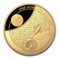 2019 AUS 1 oz Gold $100 Apollo 11 Moon Landing Domed Proof