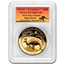 2019 AUS 2 oz Gold Kangaroo PR-70 High Relief PCGS (Box & COA)